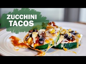 Zucchini Tacos (Two Minute Recipe Video)