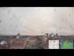 Rainy and foggy weather continues over Tallinn - Time-lapse - 2025-12-07