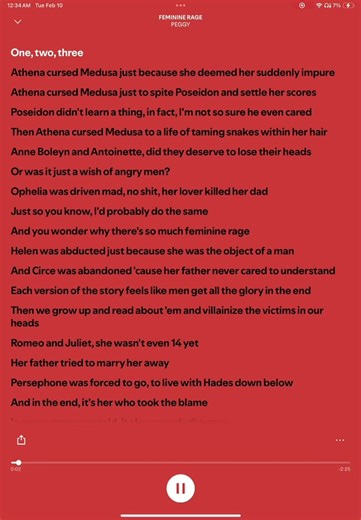 FEMININE RAGE BY @PEGGY | feminine rage