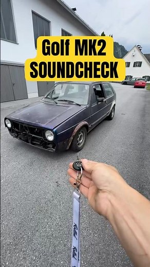 Golf mk2 sound💥 #gti #mk2 #golf2