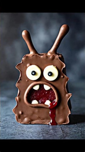 Cut the monster cake! #shorts #asmr