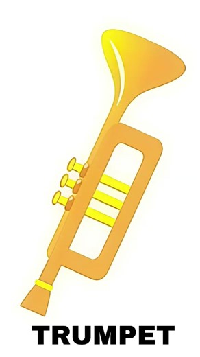 Instruments Name for Kids 🎺 | Fun Music Learning | English for Kids #kidslearning#musicalkids#shorts