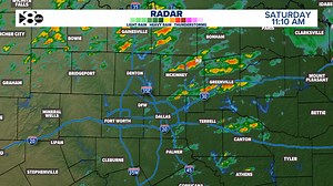 4.8K views · 17 reactions | 11:10 Radar Update: showers and a few storms continue to re-develop across parts of North Texas and race NE. Still nothing severe right now. #wfaaweather | WFAA Weather | Facebook