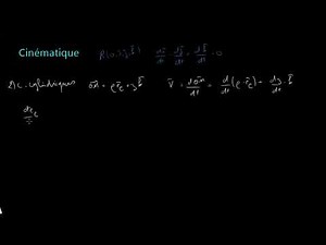Mécanique du point : 2- La vitesse en coordonnées cylindrique / polaires