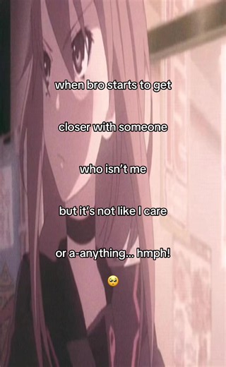 When Bro Gets Closer With Someone Who Isn't Me — Cute Jealous Reaction GIF
