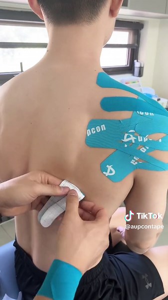 Effective Kinesiology Tape Method for Shoulder Pain Relief