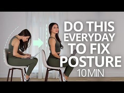 The Best Stretch Routine for DESK WORKERS to Fix Posture, Relieve Pain & Improve Flexibility