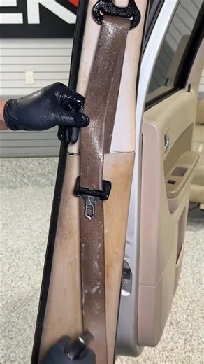 Deep Cleaning The NASTIEST Seat Belt...