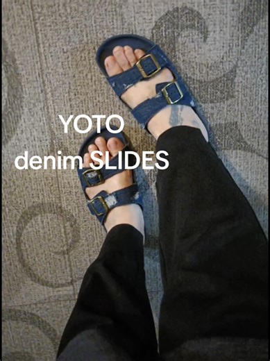 Everyday Denim Slides: Comfort Meets Style