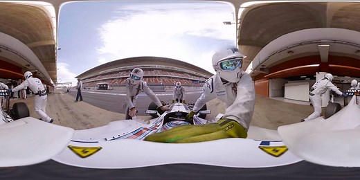 Immerse yourself in our Williams Martini Racing world with this incredible 360-degree video we made with Sky Sports in Barcelona | Atlassian Williams F1 Team