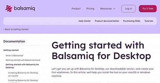 Getting started with Balsamiq for Desktop - Balsamiq documentation