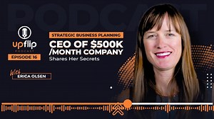 Why does a small business need strategic planning? Erica Olsen’s answer is simple: “Goals help you execute in the year, for the year.” As the CEO of OnStrategy, she’s helped organizations worldwide develop better strategy, and she explains how to strategically plan for a small business here: https://hubs.li/Q01-WXh90 #business #entrepreneurship #entrepreneur | UpFlip