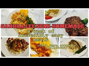 WHAT’S FOR DINNER | Sandra Lee semi-homemade
