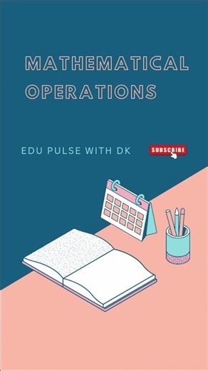Mathematical Operations 1 | Edu Pulse with DK 📚 #shorts #maths #mathstricks #mathematics #aptitude