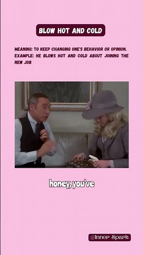 "Learn Idioms with Movies! 🎬 | Blow hot and cold in Real-Life Context"
