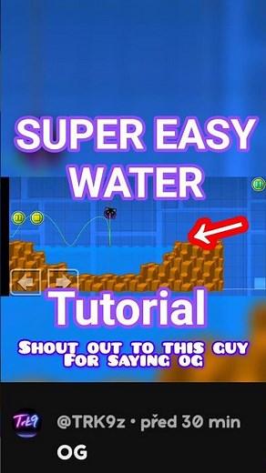 GD WATER #tutorial #gaming #geometrydash #fyp