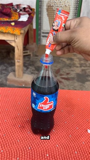 Why He Puts The Toothpaste In Cold Drink 😰 #shorts