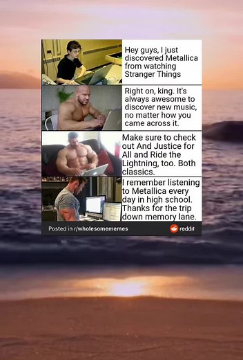 Follow for daily wholesome content 💝 #wholesome #metallica #mademesmile