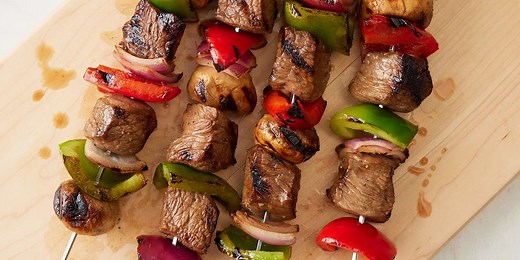 Mom's Beef Shish Kabobs