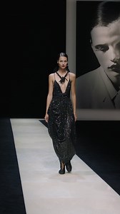 The entire Emporio Armani SS25 Women’s collection invites dressing with freedom and irony, quintessentially Armanian in its approach. | Emporio Armani