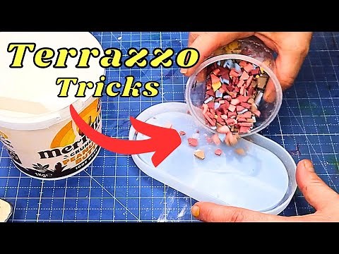 You'll Be Amazed How This DIY Terrazzo Dish Is Made
