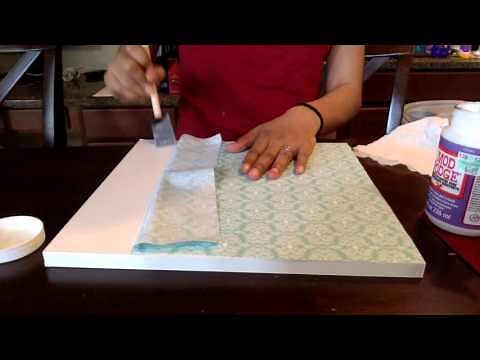 DIY: Upcycle Laminate Furniture!! (Mod Podge)