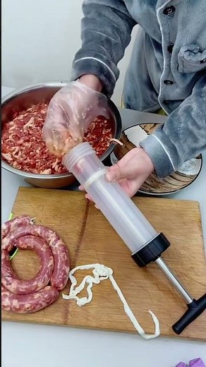 Transform Your Kitchen with the Ultimate Sausage Stuffing Gadget! 🌭 | Kitchen Gadgets Review