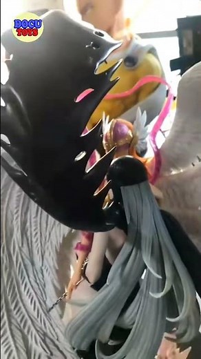 Prototype Statue Angewomon and Ladydevimon Digimon #digimon #angewomon #ladydevimon