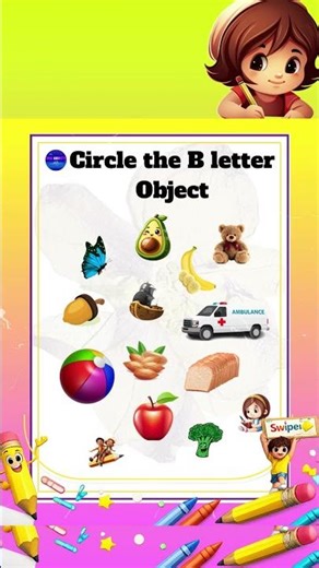 Learn Letter B | ABCD worksheet for kids | abcd #abcd #viralvideo