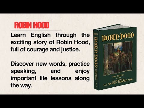 📘 Learn English Through Story | Robin Hood in Simple English || Graded Reader