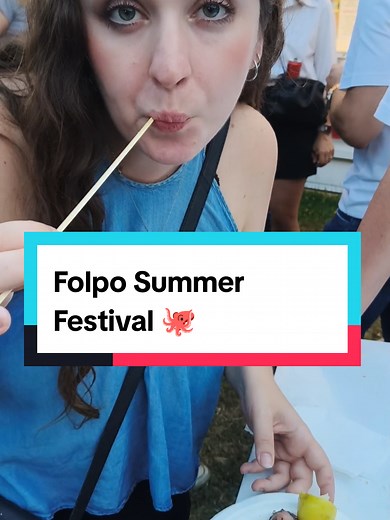 conosci il Folpo Summer Festival?🐙 La settimana scorsa siamo stati all'edizione estiva della @fieradelfolpo a Noventa Padovana Tra le varie casette presenti abbiamo provato un sacco di specialità della tradizione veneta, come i crostini con il baccalà e i folpi 🥂 Non sono mancate però anche nuove proposte come le olive venete della @osteriadelbaccaladalinda @CICLOOSTERIA 🫒 Tappa obbligatoria dai @folpi_dal_bocia per provare i folpi alla veneta 🐙 Per concludere birretta e musica 🍻 Conoscevi 