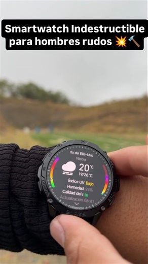 ¿Eres hombre trabajador o táctico? 👉💥🔨 Necesitas un reloj inteligente para USO RUDO que aguante tu ritmo y CARBINOX lo construyó para tí 💥🔨 #smartwatch #rugged #tactical #workwear | Relojesindestructibles