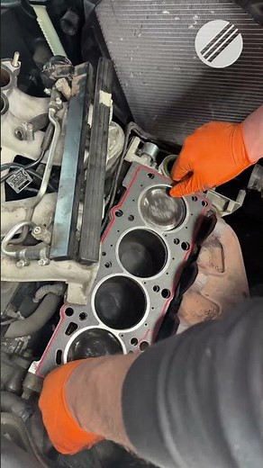 Replacing a Cylinder Head Gasket With Full Precision #workshop