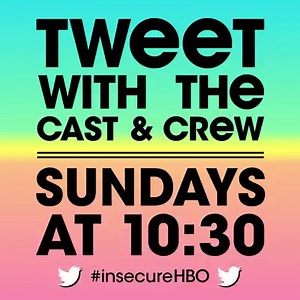 8.4K views · 213 reactions | A new episode airs in 20 minutes on HBO. Join the cast and crew on Twitter using Insecure. | Insecure | Facebook