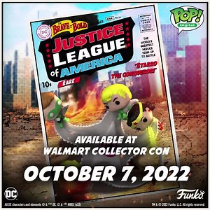 2.2K views · 49 reactions | Suit up and return to the first appearance of the Justice League by collecting the Digital Pop! Comic Cover - DC: The Brave and the Bold during Walmart Collector Con. Click the link for more details about this epic NFT and physical collectible combination! https://bit.ly/3yxoc3V #FunkoDigitalPop | Funko | Facebook