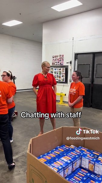 Claire Babineaux-Fontenot's Visit to Feeding America