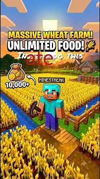 Best Wheat Farm In Minecraft