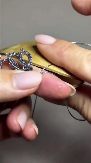 #tattingdesign #weaving #tatting #frivolite