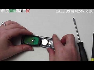How To Replace Mazda MPV Key Fob Battery 2002 2003 2004 2005