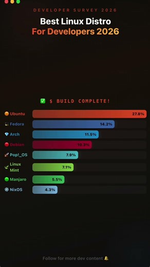 Best Linux Distro For Developers 2026 — Arch Users Won't Shut Up About This 💎🐧