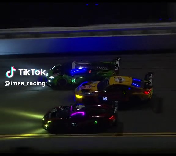Turner Motorsport Carving through the night at the IMSA Rolex 24. #BMWMMotorsport #IMSA #turnermotorsport #rolex24 #Daytona