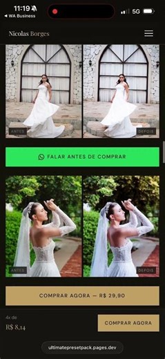 https://ultimatepresetpack.pages.dev/Nossos presets de cores estão disponíveis para você utilizar ✨✅