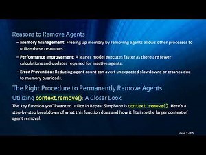 How to Permanently Eliminate Agents in Repast Simphony for Improved Model Performance