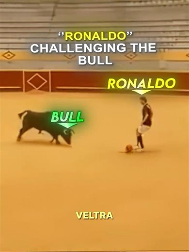 Ronaldo Doesn’t Fear Animals 🥶