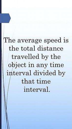 Average Speed