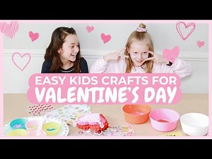 DIY VALENTINE'S DAY CRAFTS: Keep the kids busy for hours