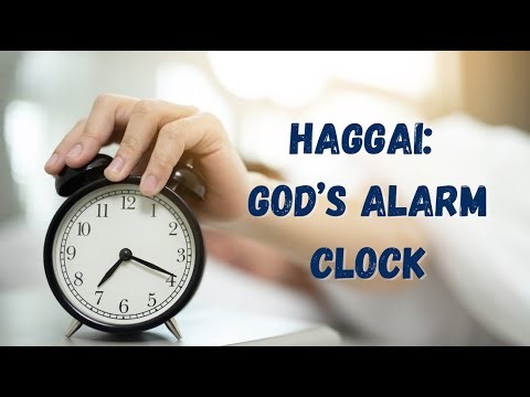 10.05.2025AM - Pastor Hogan - Part 3 "Haggai: God's Alarm Clock"