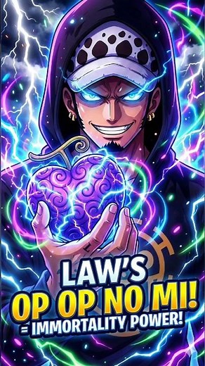 Law ka Devil Fruit Ope Ope no Mi = Immortality Power 😨 #onepiece #law #opeopenomi #devilfruit #anime