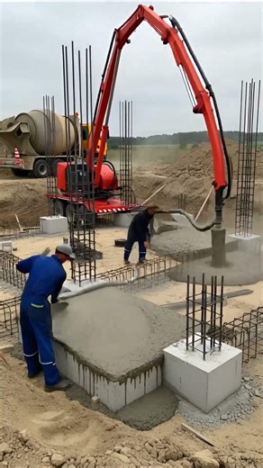 How Skyscrapers Start 🤯 | Massive Foundation Construction Timelapse #construction #viral #timelapse