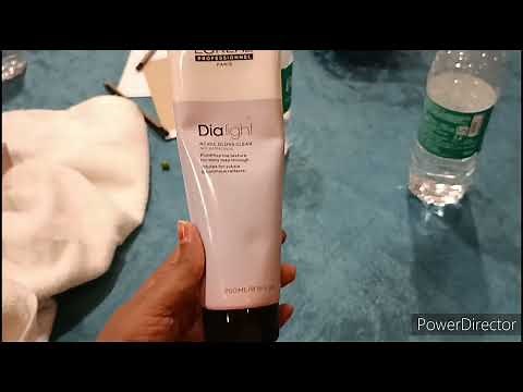 What is ACIDIC GLOSS CLEAR. How to use dia light Gloss Clear with color. L'OREAL PROFESSIONAL